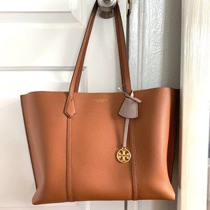 Tory Burch PERRY TRIPLE-COMPARTMENT TOTE BAG